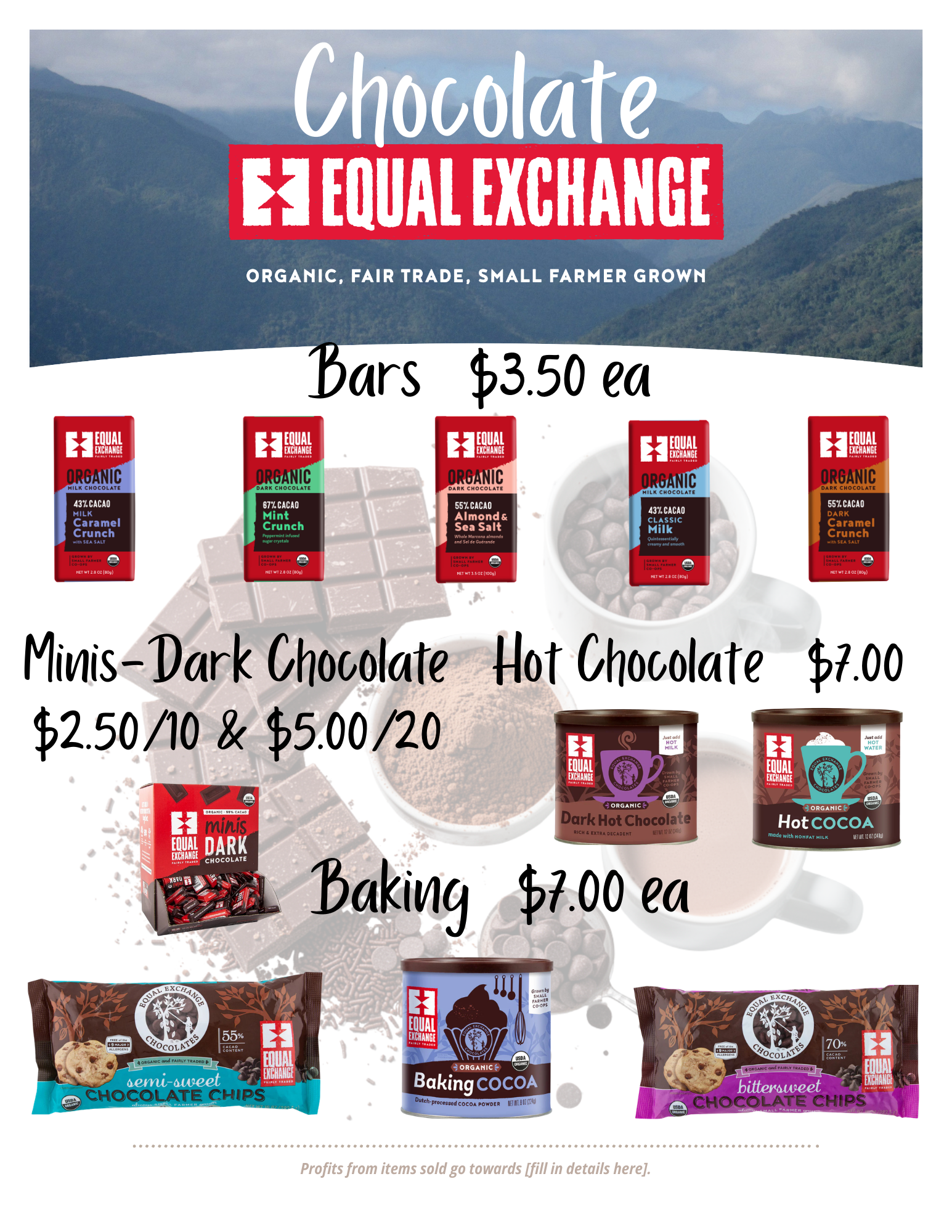 Chocolate prices
