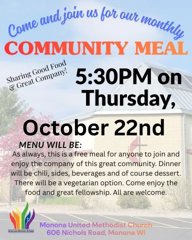 Community Meal October 22nd