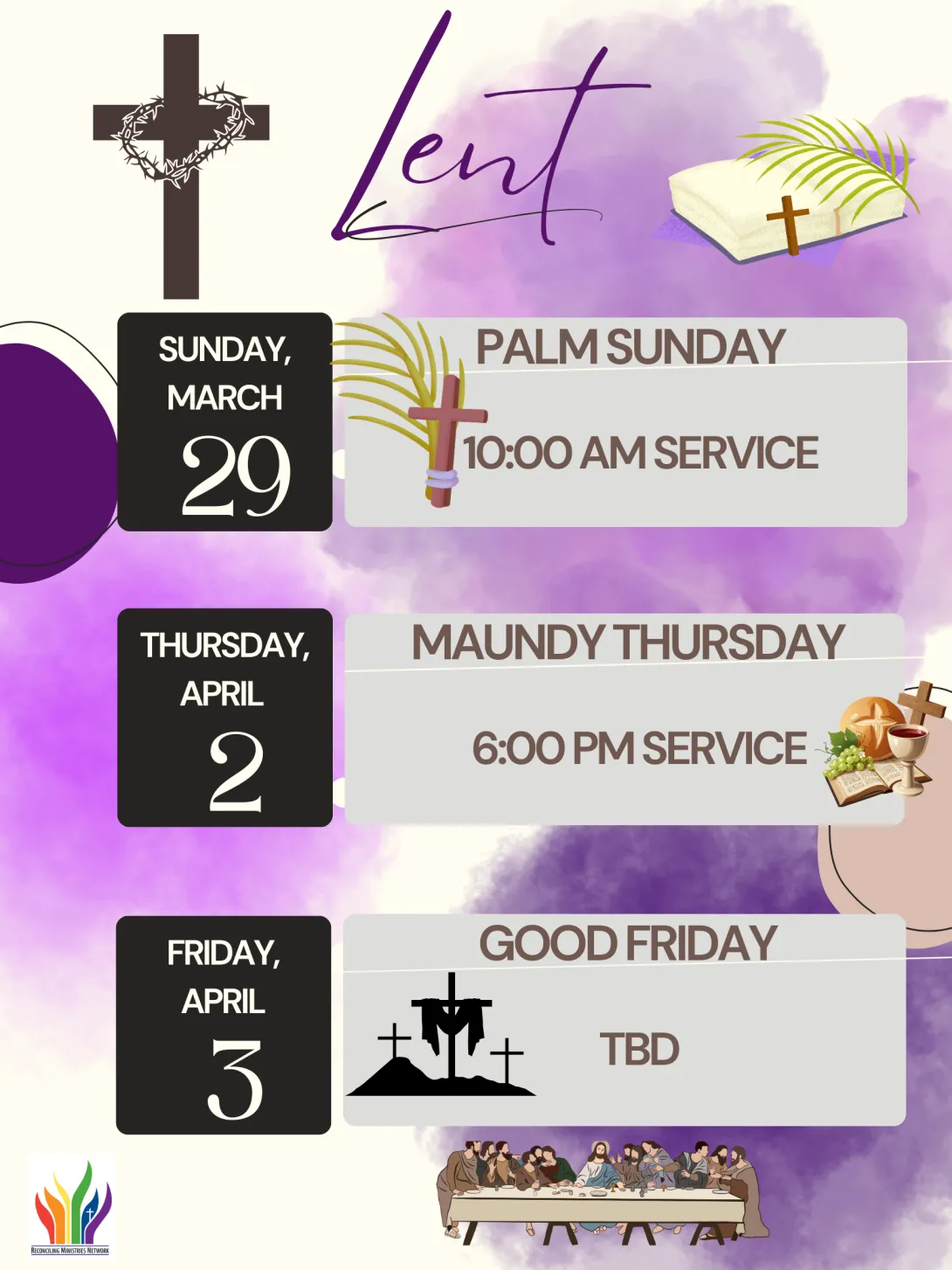 Join us during this Lenten Season